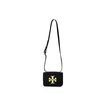 TORY BURCH Eleanor Litchi Grain Leather Crossbody Bag Shoulder Bag Women's Black