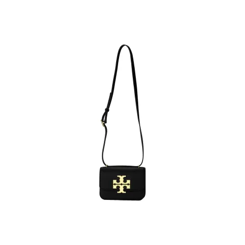 TORY BURCH Eleanor Litchi Grain Leather Crossbody Bag Shoulder Bag Women's Black
