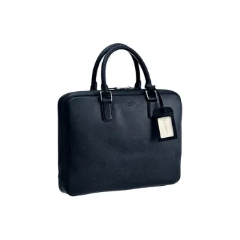 GIORGIO ARMANI Calfskin Handbag Men's Marine Blue