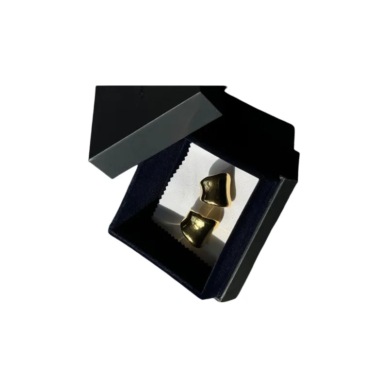 JASMIN SPARROW Gold Plated 18k Earrings Unisex-4