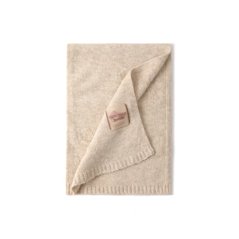 FREE RABBITⅡ Fall And Winter Solid Color Atmosphere Enhancing Warm Versatile Scarf Unisex-3