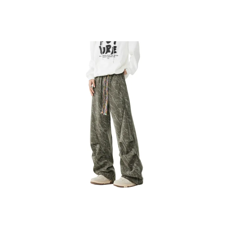 PAINT STAIN Casual Pants Unisex-59