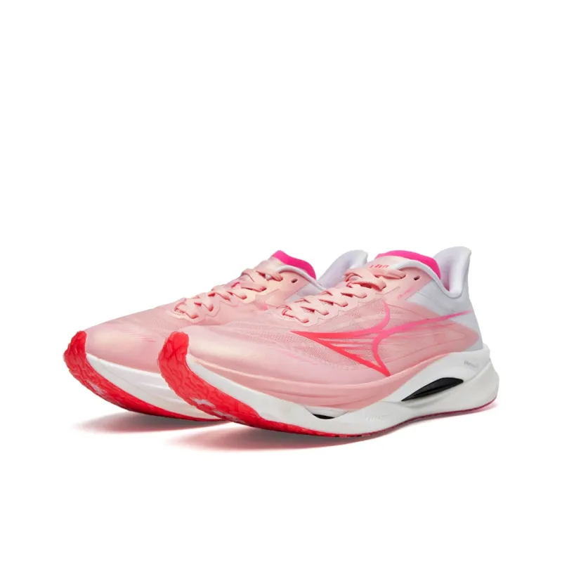 HEALTH Cushioning, Breathable, And Resilient Design Low Top Running Shoes Unisex Barbie Pink-1