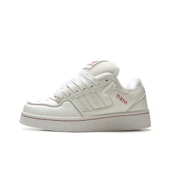 CHERRY&KALIKA Thermal Slip Resistant Lightweight Height Increasing Low Top Skateboard Shoes Women's White Rainbow