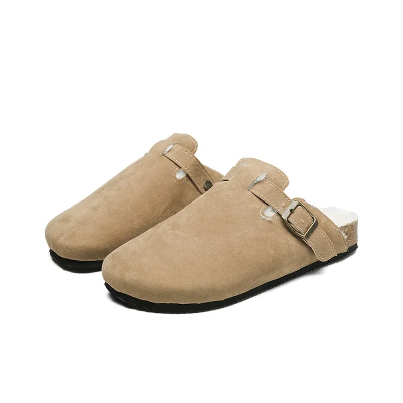 YIVELOVE Rubber Sole Slip Resistant Wrap toe Slippers Unisex-23