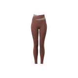 Peach Multicolor Ankle-Length Pants-Caramel