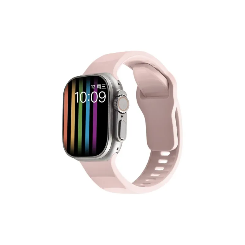 Cuttlefish Grid Watch Band Apple Compatibility Silicone Material-7