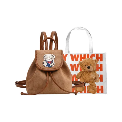 Bywhich PU Backpack Regular Women's Brown