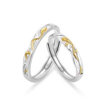 OSSINMI S 999 Fine Silver Rings Unisex