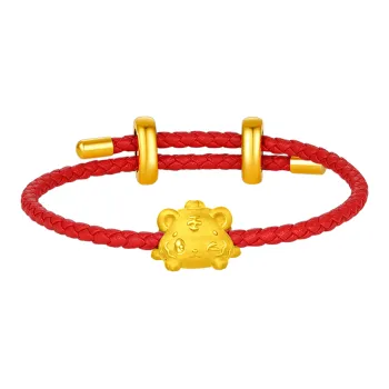 KING SIZE JEWELRY Gold Bracelet Unisex