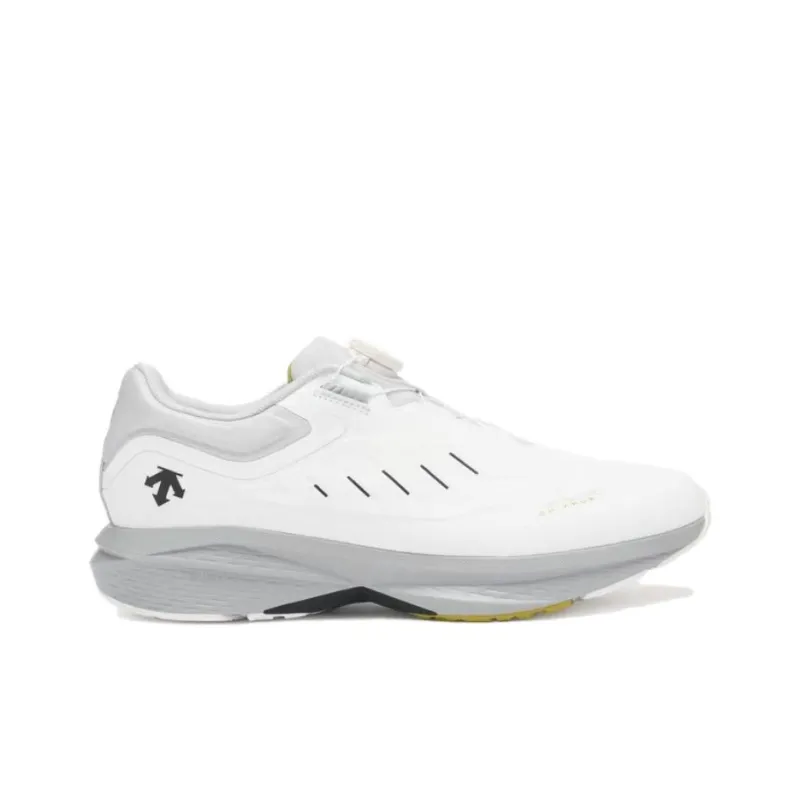 DESCENTE Enerzite Anti Slip Wear Resistant Low Top Casual Training City Commute Running Shoes Men's White-1