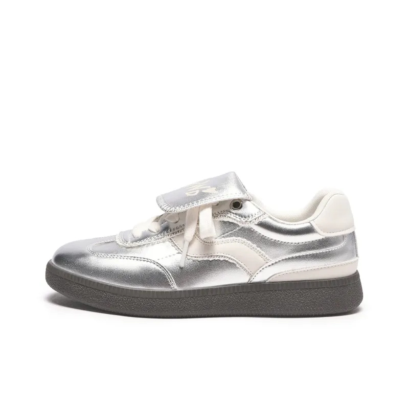 Hotwind Anti Slip Wear Resistant Casual Shoes Matte Silver-0