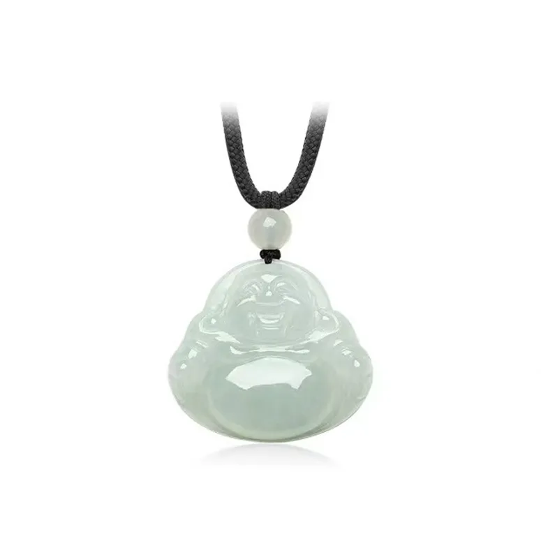 MUSHIFEN Bean Type Jadeite Necklaces Women's-0