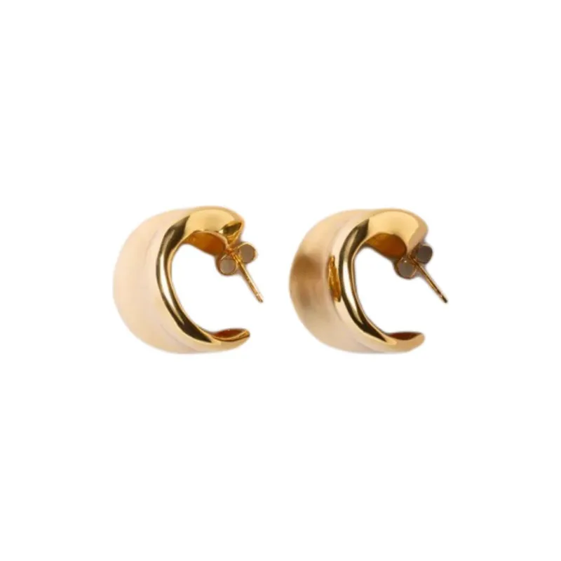 JASMIN SPARROW Gold Plated 18k Earrings Unisex-1