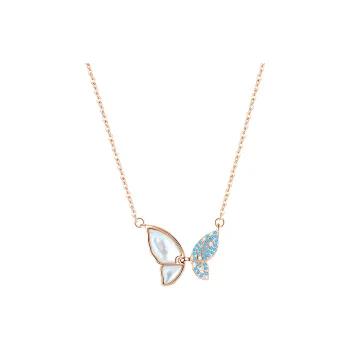 CLARKIA FLOWER 999 Fine Silver Necklaces Women's