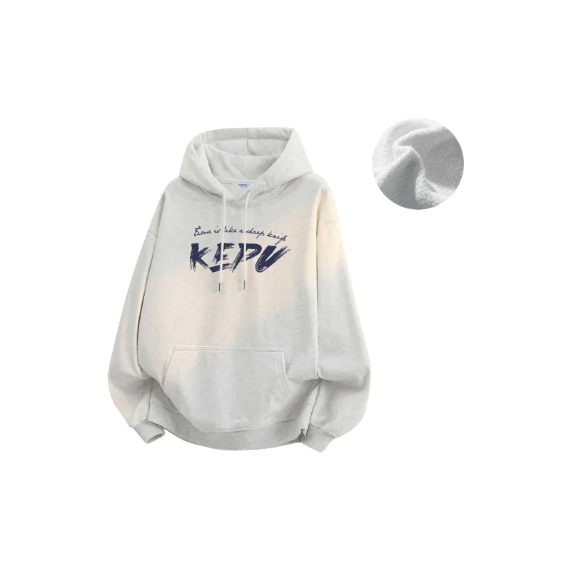 Kepu Fleece Lined Hoodies & Sweatshirts Unisex-27