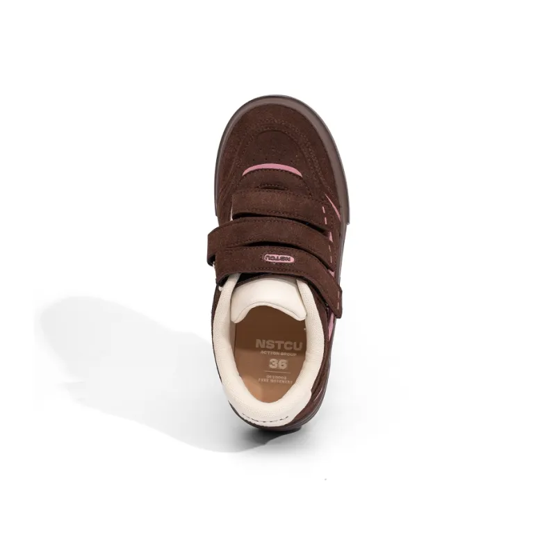 NSTCU Skateboard Shoes Women's Brown-2