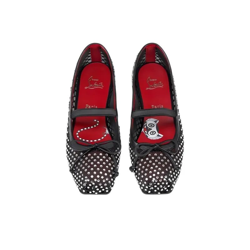 CL LUBOTING Baballet Strass Kids Lifestyle Shoes Black Kids'-4
