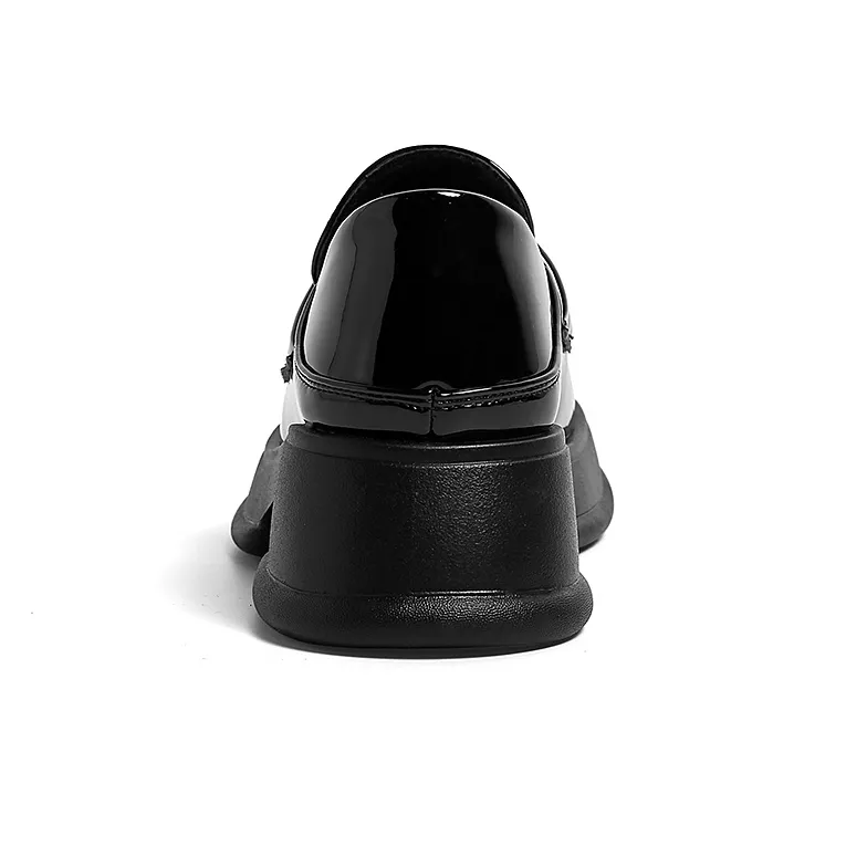 HUANQIU Loafers Women's Black-11