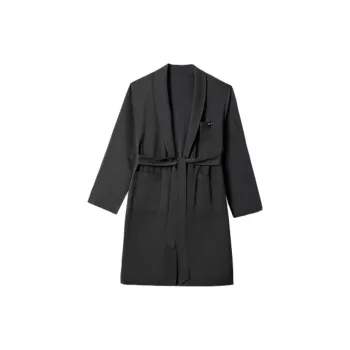SALIGIA Pajama Robe Men's Black