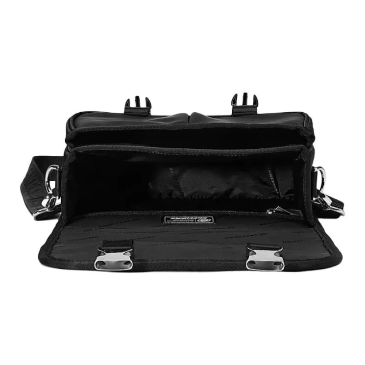 Skechers Fabric Shoulder Bag Crossbody Bag Unisex Black-3