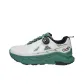 White/Aqua Green