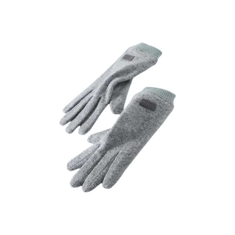 H YXIANG Wool Polyamide Gloves Women's-0