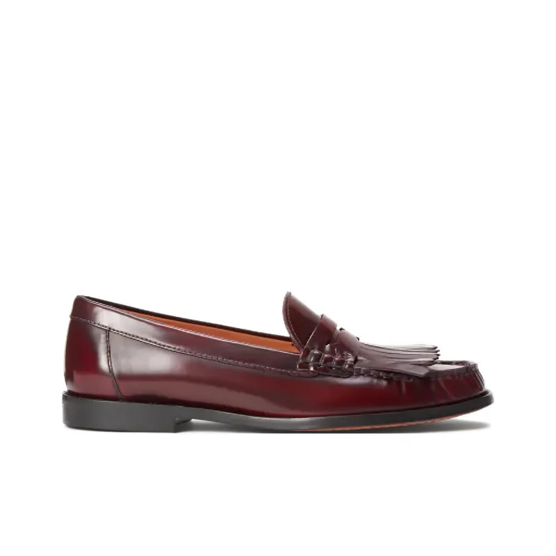 Polo Ralph Lauren Ashtyn Loafers 2cm Women's Red-1