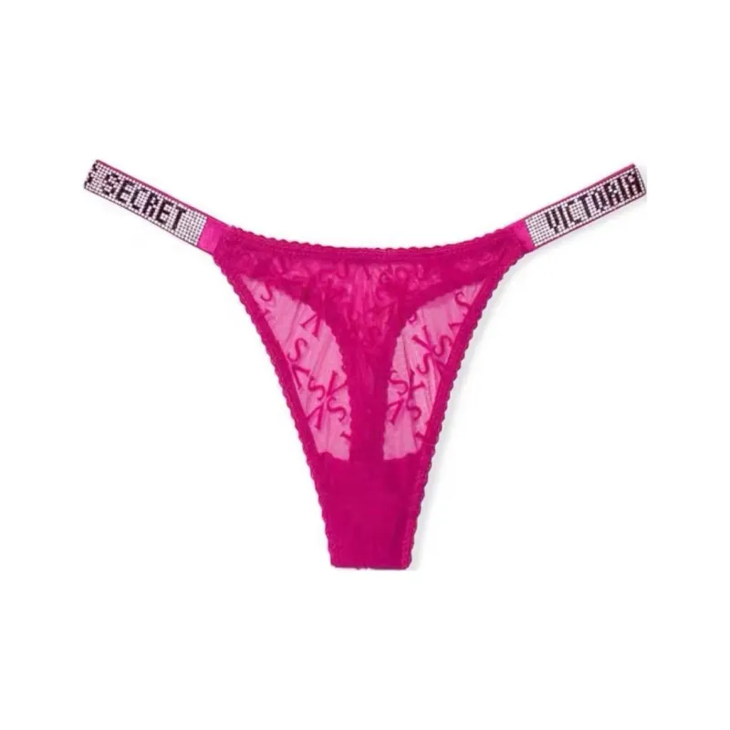 Victoria's Secret Underpants Women's 1 Pack Rose Red-0