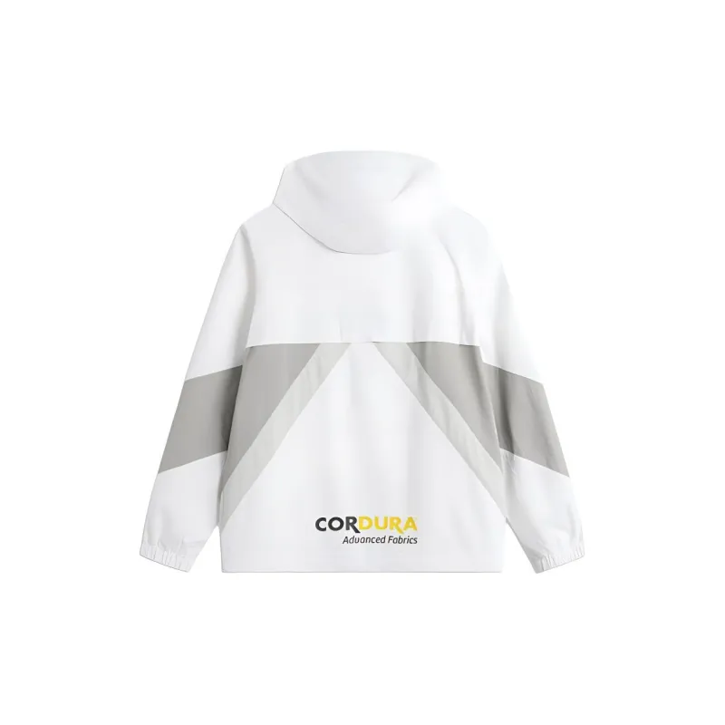 LiNing Basketball Collection Trench Coat Men's Standard White-1