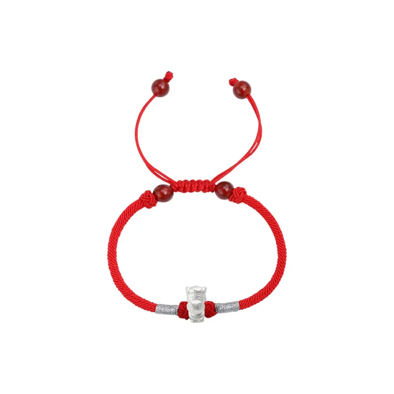 Nine Music 999 Fine Silver Hand Rope Unisex-42
