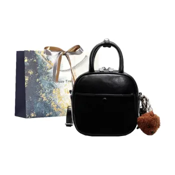 Iman's House PU Double Shoulder Crossbody Handbag Women's Multicolor