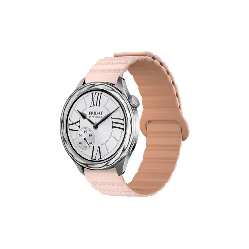 IBOANN Watch Band Xiaomi Compatibility Silicone Material-5