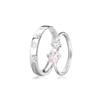 JOYDINNY S999 Fine Silver Rings Unisex