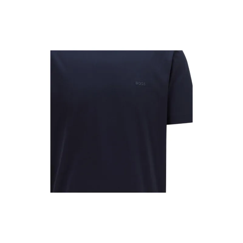 HUGO BOSS Logo print Cotton T shirt-4