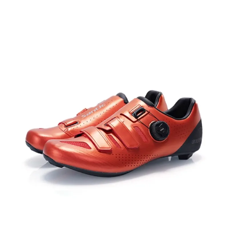 SANTIC Breathable Coverage Slip-Resistant Low-Top Cycling Shoes Unisex-4