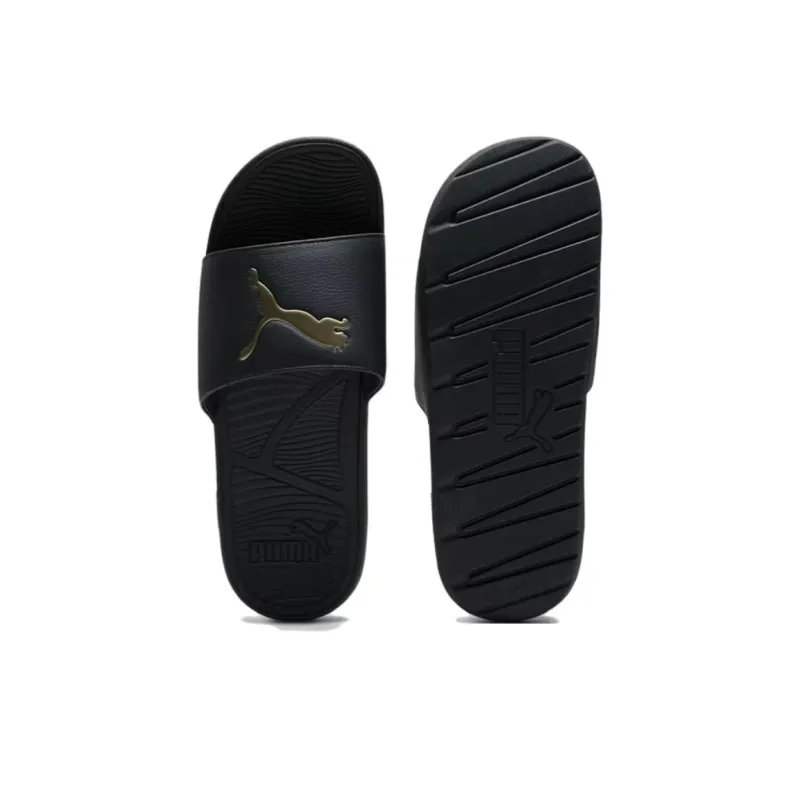 PUMA Cool Cat 2.0 Slip Resistant Abrasion Resistant Slide Slippers Men's Black-3