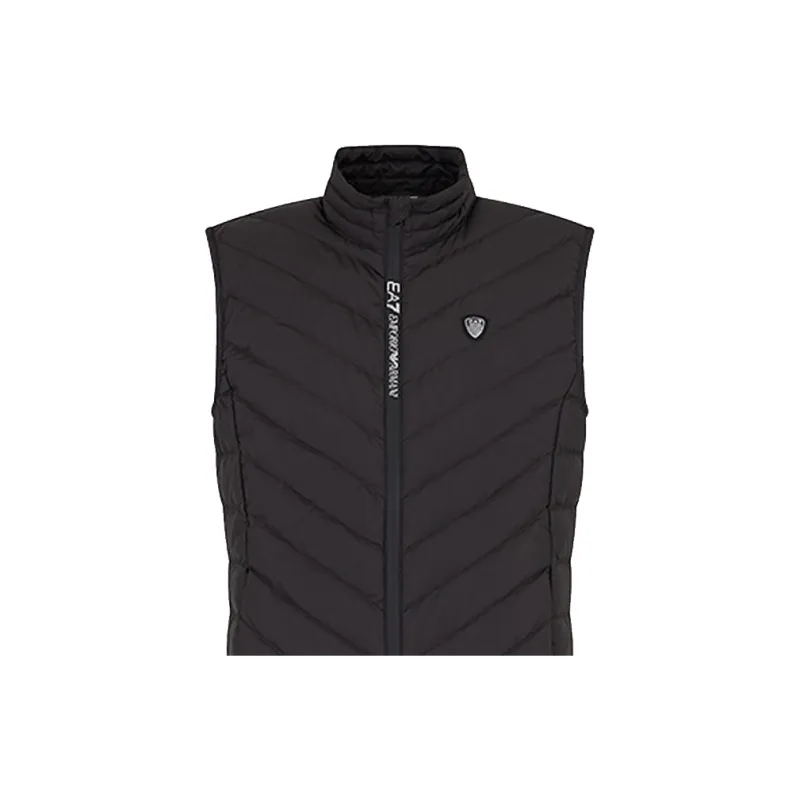 EMPORIO ARMANI EA7 Down Jacket Men's Black-3