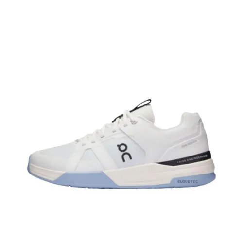 On THE ROGER Clubhouse Pro Anti Slip Wear Resistant Low Top Casual Running Shoes Men's White