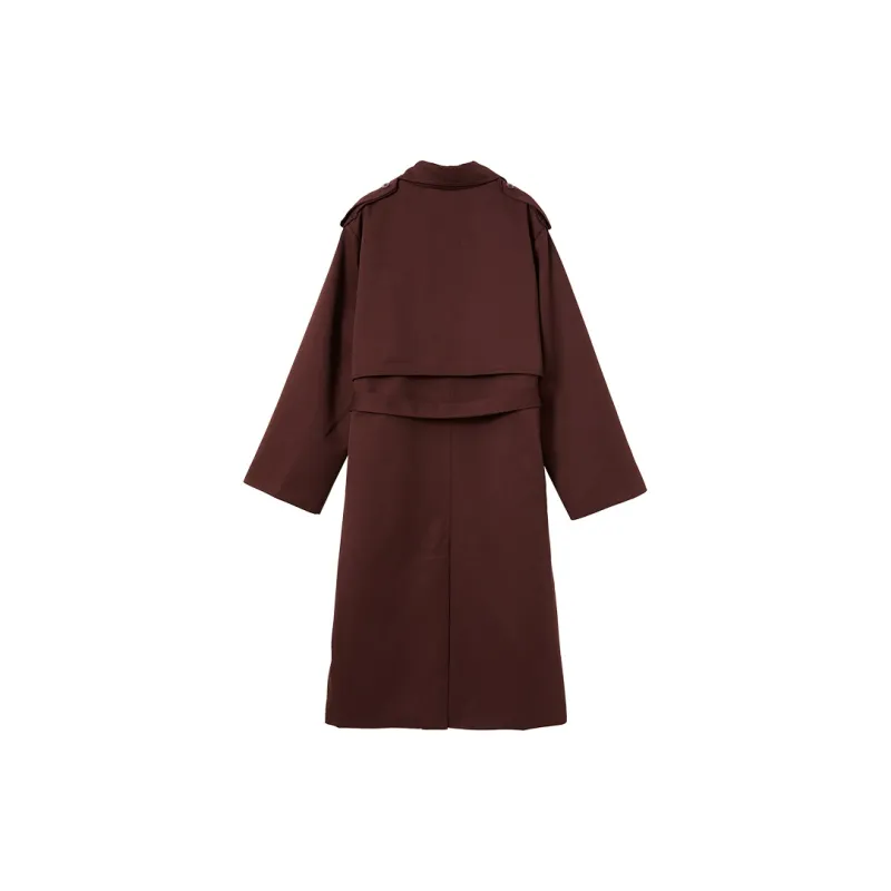 WESTLINK Trench Coat Women's Red-1