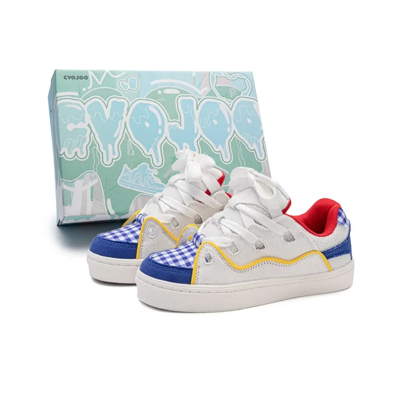 CVOJOO Non-slip Lightweight Low-Top Skateboard Shoes Unisex-55