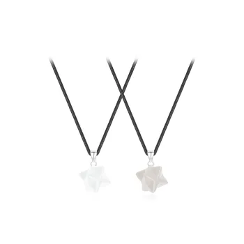 PRETTY DIARY Agate Necklaces Unisex
