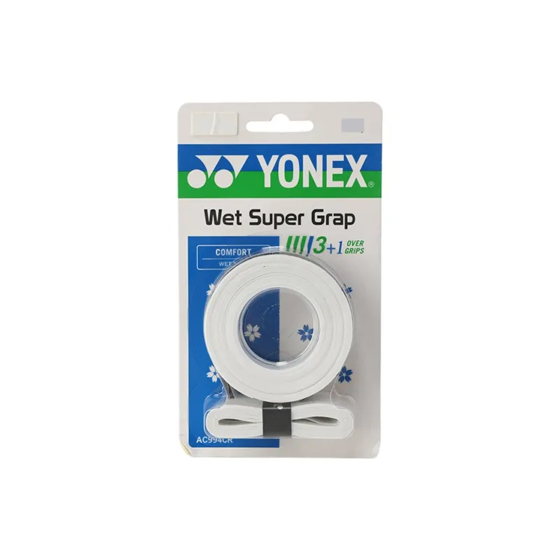 YONEX Badminton Grip Tape Viscose Polyester Thin 4 Pack-4