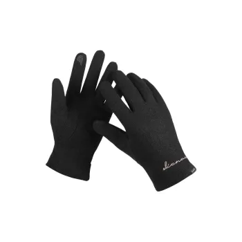 H YXIANG Wool Knit Gloves Men's