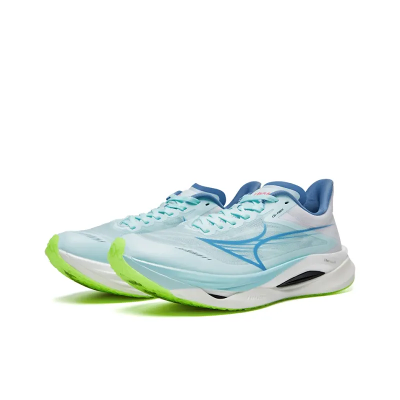 HEALTH Cushioning, Breathable, And Resilient Design Low Top Running Shoes Unisex Teal Blue-1
