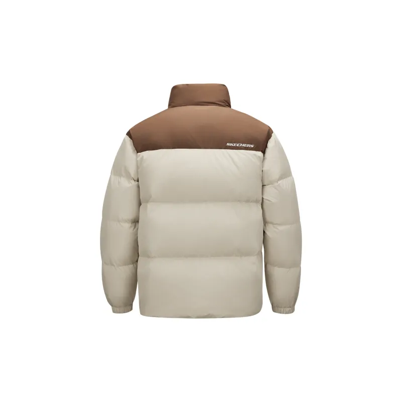 Skechers Sports Life Collection Down Jacket Unisex Light Brown-1