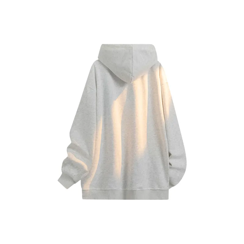 BOBBY ABLEY Sweatshirt Unisex White Heather Gray-1