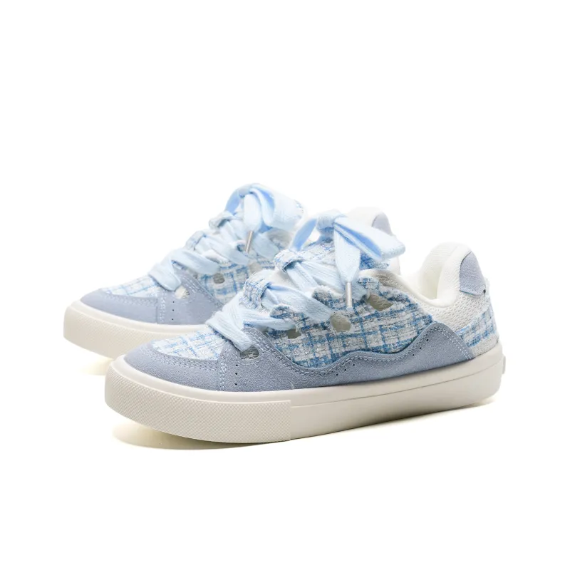OAOQ Durable Lightweight And Breathable Low-Top Skateboard Shoes Women's-10