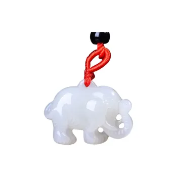 HUWEI Hetian Jade Necklaces White Jade Unisex