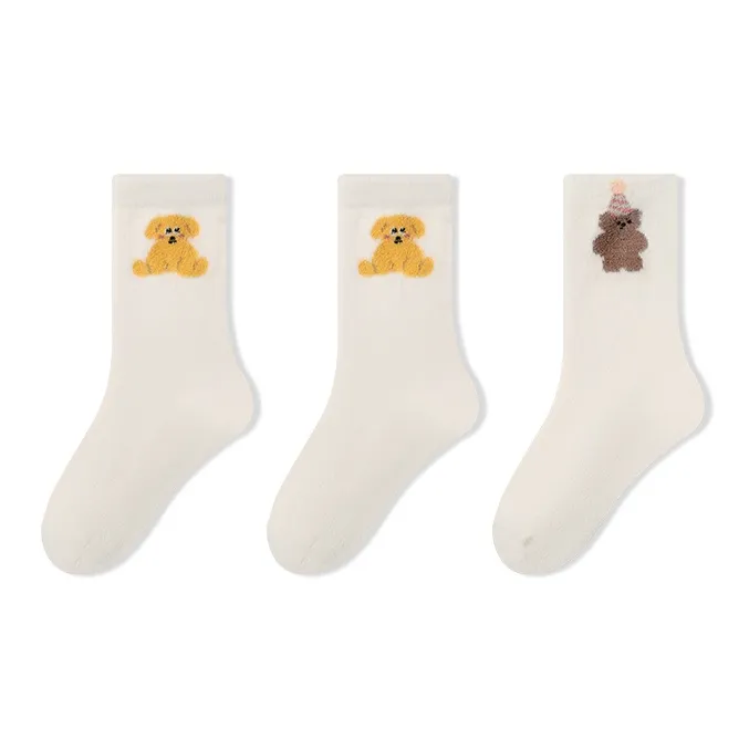 Moremoli Mid Calf Socks Women's 3 Pack-1